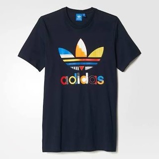 アディダス(adidas)のadidas　カラーロゴTシャツ　XS　メンズ　アディダスオリジナルス(Tシャツ/カットソー(半袖/袖なし))