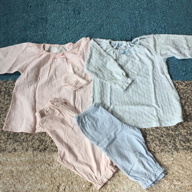 MUJI (無印良品)(ムジルシリョウヒン)のぷっちゅ様専用 キッズ/ベビー/マタニティのキッズ服女の子用(90cm~)(パジャマ)の商品写真