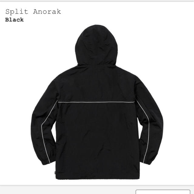 SupremeシュプリームSplit Anorakアノラック18SSweek15