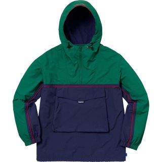 シュプリーム(Supreme)の送料込 Sサイズsupreme Split Anorak green(ナイロンジャケット)