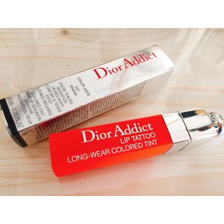 ディオール(Dior)のDior addict リップティント オレンジ 641(リップグロス)