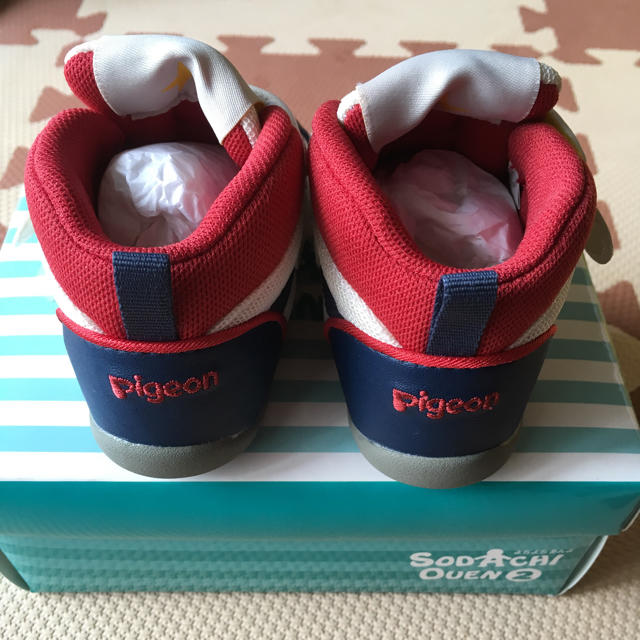 Pigeon(ピジョン)のPigeonよちよち歩き用シューズ12㎝ キッズ/ベビー/マタニティのベビー靴/シューズ(~14cm)(スニーカー)の商品写真