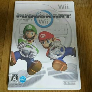 ウィー(Wii)のWii マリオカートWii(家庭用ゲームソフト)