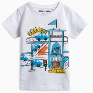 ネクスト(NEXT)の新品 ネクスト Tシャツ 乗り物 パーキング 立体駐車場 半袖(Tシャツ/カットソー)