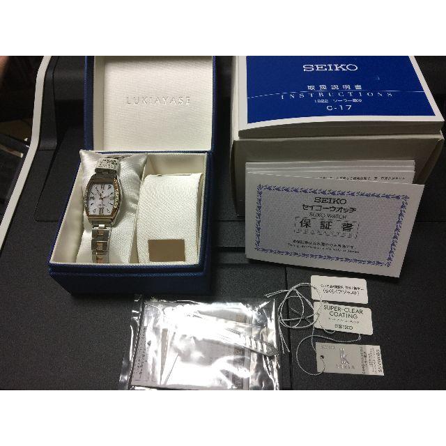 SEIKO(セイコー)のセイコー　LUKIA LUKIAYASE SSVW088　ルキアヤセ限定品 レディースのファッション小物(腕時計)の商品写真