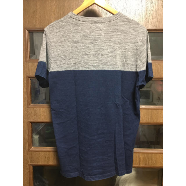 ADRIANO GOLDSCHMIED(アドリアーノゴールドシュミット)の美品！AG S/S INDIGO Tee(S)!アドリアーノゴールドシュミット メンズのトップス(Tシャツ/カットソー(半袖/袖なし))の商品写真