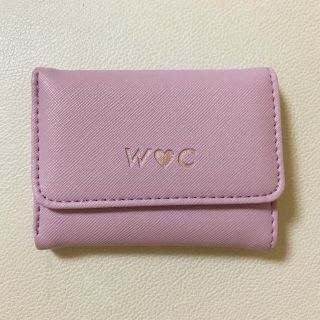 ダブルシー(wc)のW♡C ダブルシー 薄紫 ライトパープル パステルカラー 付録 三つ折り財布(財布)