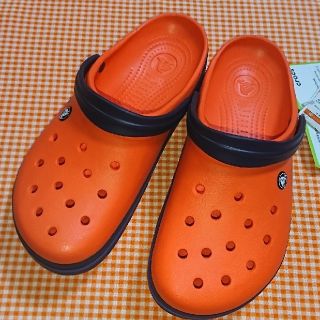 クロックス(crocs)のCoCo様専用 クロックス clocband タンジェリンオレンジ M10W12(サンダル)