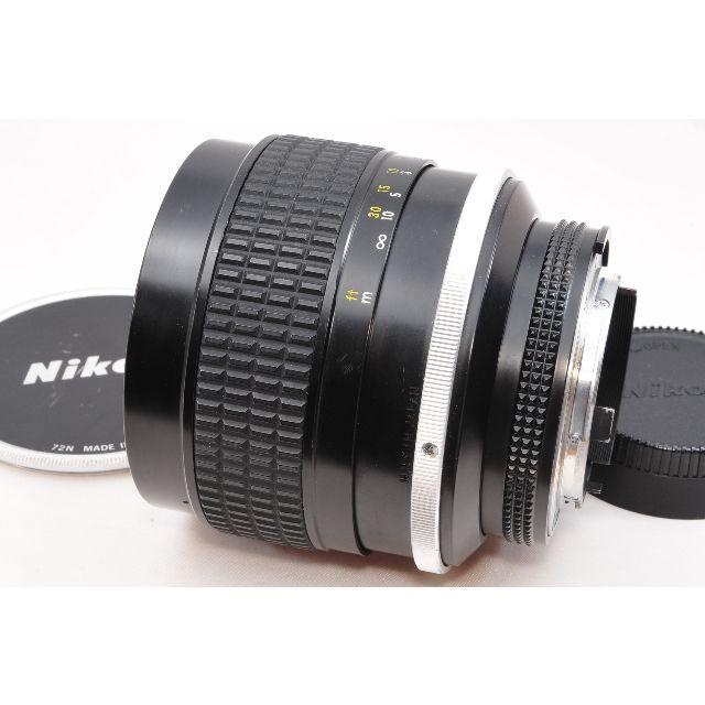 【美品・名玉】ニコン NIKON NIKKOR AI-S 85mm F1.4レンズ(単焦点)