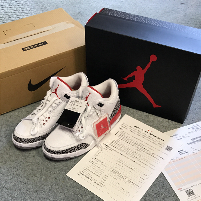 NIKE AIR JORDAN 3 katrina ナイキ エアジョーダン3 - スニーカー