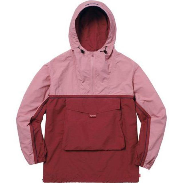 Supreme 18SS Split Anorak M size Pinkナイロンジャケット