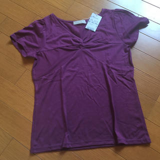 エニィスィス(anySiS)のany sis パープルTシャツ(Tシャツ(半袖/袖なし))