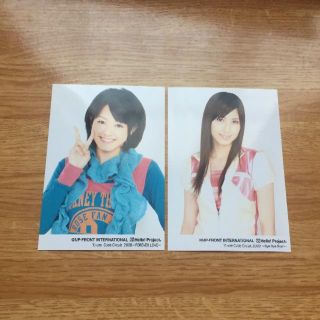 キュート(℃-ute)の有原栞菜 梅田えりか 生写真(アイドルグッズ)