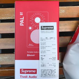 シュプリーム(Supreme)の即発送 supreme Tivoli® Pal BT Speaker スピーカー(スピーカー)