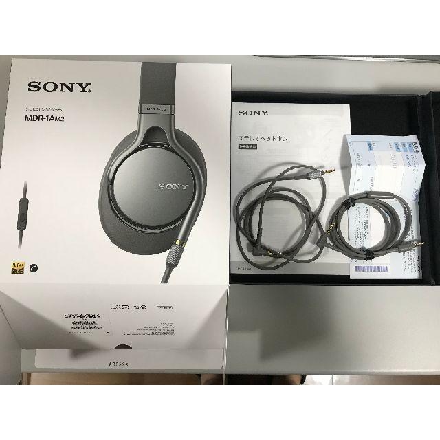 SONY ハイレゾ 密閉型ヘッドホン MDR-1AM2 B 美品