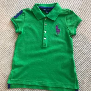 ラルフローレン(Ralph Lauren)のラルフローレン 新品同様 ポロシャツ 4t 女の子 男の子 (Tシャツ/カットソー)