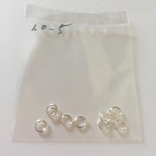 ゴローズ(goro's)の丸カン シルバー925 直径5mm 線径1mm 2個セット タディ＆キング(各種パーツ)