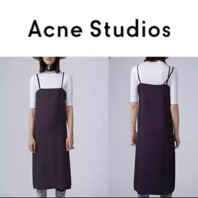 値下げ Acne studios キャミソールワンピース