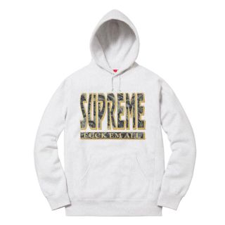 シュプリーム(Supreme)のPaisley Fuck Em All Hooded Sweatshirt  (パーカー)