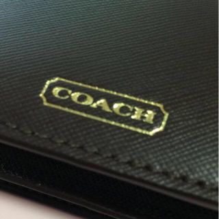 コーチ(COACH)のコーチレザー名刺入れ(名刺入れ/定期入れ)