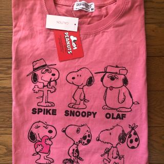 スヌーピー(SNOOPY)のスヌーピーtシャツ 新品、タグ付き(Tシャツ/カットソー(半袖/袖なし))