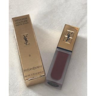 イヴサンローランボーテ(Yves Saint Laurent Beaute)のYSL イヴ･サンローラン タトワージュクチュール8 ブラックレッドコード(口紅)