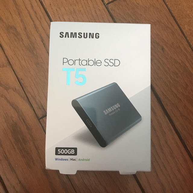 Samsung ポータブルssd T5 500GB