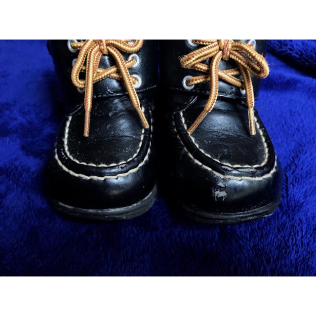 【2足セット】13cm 14cm キッズ ブーツ マジックテープ フォーマル キッズ/ベビー/マタニティのベビー靴/シューズ(~14cm)(ブーツ)の商品写真
