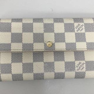 ルイヴィトン(LOUIS VUITTON)のダミエ.アズール.長財布(財布)