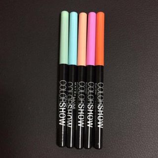 メイベリン(MAYBELLINE)の新品 5本セット カラーアイライナー(アイライナー)