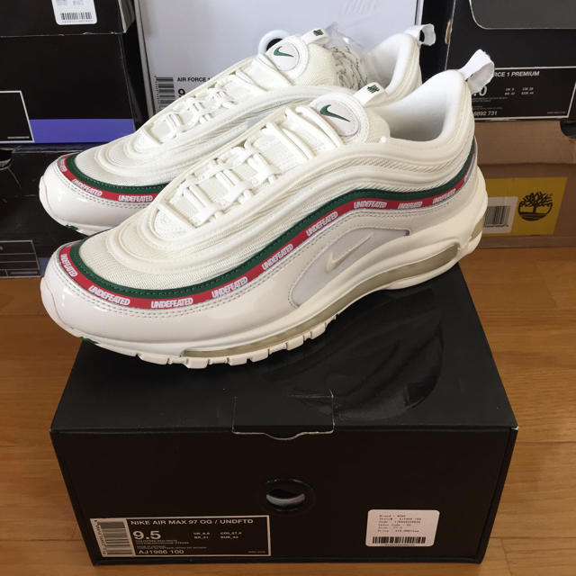 高価値】 NIKE undefeated 97 MAX AIR Nike - スニーカー