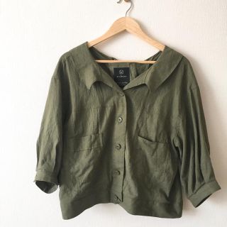 ダブルクローゼット(w closet)の抜襟シャツ(シャツ/ブラウス(長袖/七分))