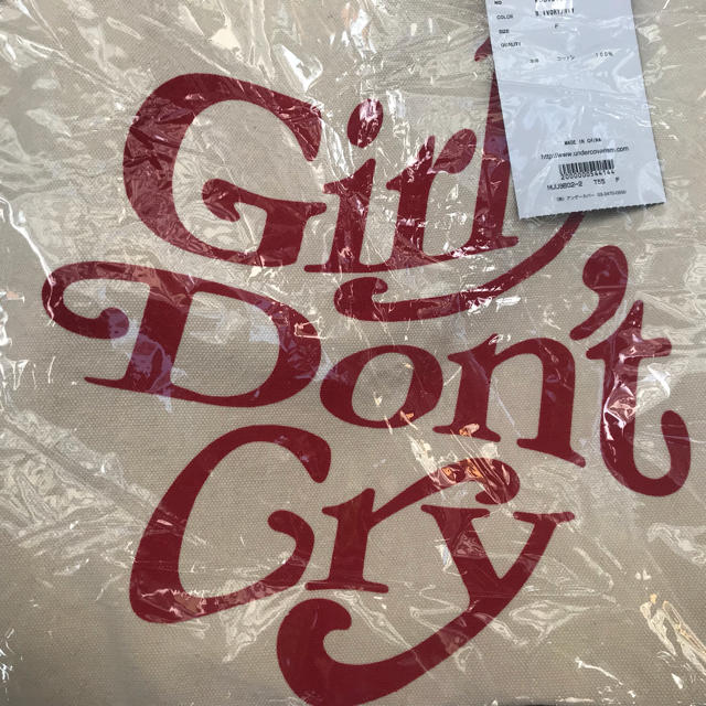 UNDERCOVER(アンダーカバー)のgirls don't cry トートバッグ ガールズドントクライ レディースのバッグ(トートバッグ)の商品写真