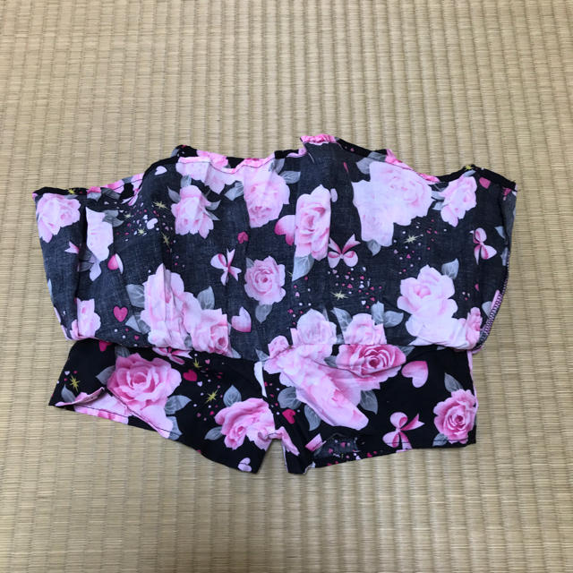 kids 浴衣ドレス キッズ/ベビー/マタニティのキッズ服女の子用(90cm~)(甚平/浴衣)の商品写真