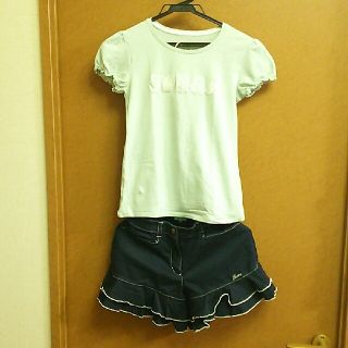 トッカ(TOCCA)のTOCCA★Tシャツ＆キュロット(ネイビー)★150cm(その他)