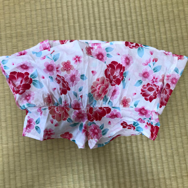 kids 浴衣ドレス キッズ/ベビー/マタニティのキッズ服女の子用(90cm~)(甚平/浴衣)の商品写真