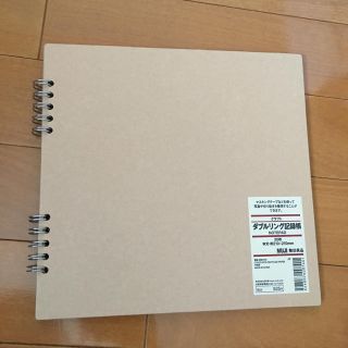 ムジルシリョウヒン(MUJI (無印良品))の無印良品 ダブルリング記録帳 新品未使用(ノート/メモ帳/ふせん)