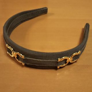 フェラガモ(Ferragamo)のFerragamo フェラガモ カチューシャ 茶 ブラウン系 美品(カチューシャ)