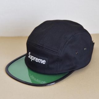 シュプリーム(Supreme)のSupreme 13ss Angler Camp Cap 黒(キャップ)