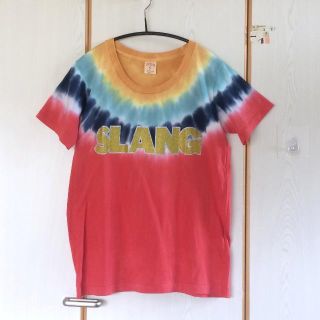 アールエヌエー(RNA)の期間限定セール中 ❤︎❤︎RNA♡ダイダイ染め T シツ/レッド/ゴールド(Tシャツ(半袖/袖なし))