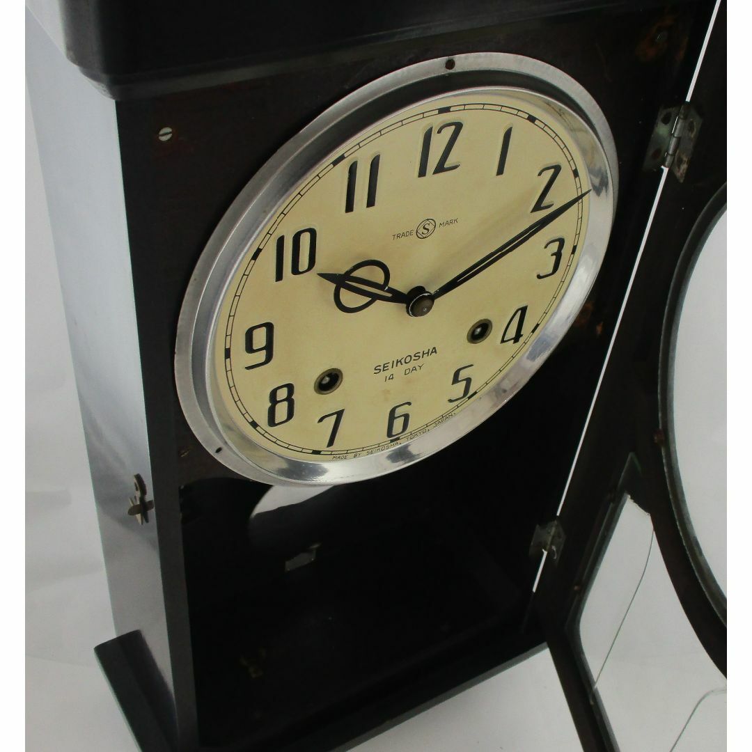 SEIKO - ◇動作品 SEIKOSHA 精工舎 昭和初期頃 14DAY 掛時計 SEIKO - ◇動作品 SEIKOSHA 精工舎 昭和初期頃 14DAY 掛時計