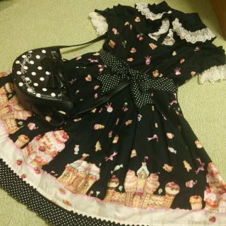 アンジェリックプリティー(Angelic Pretty)のPretty*お菓子の国JSK(初販)(ひざ丈ワンピース)