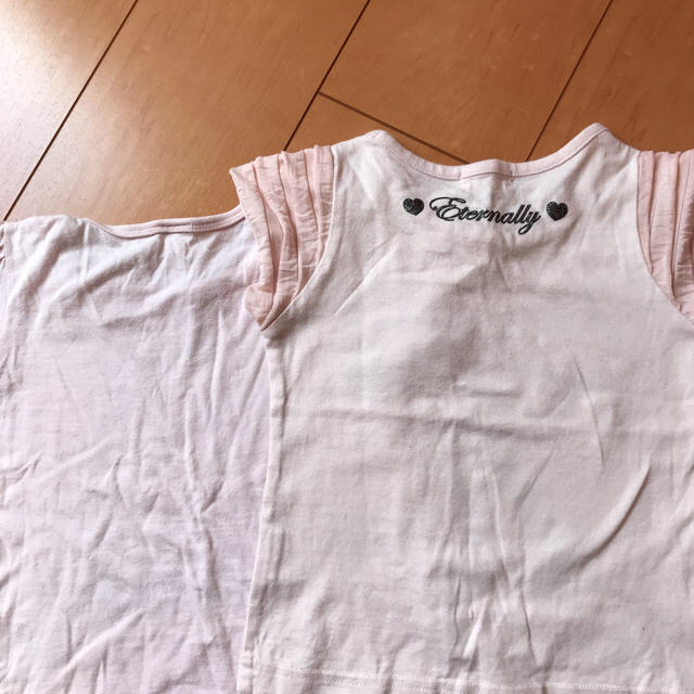 西松屋(ニシマツヤ)の女の子用Tシャツセット  サイズ100 キッズ/ベビー/マタニティのキッズ服女の子用(90cm~)(Tシャツ/カットソー)の商品写真