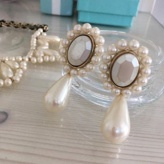 ジュジュ(joujou)のjou jou パールピアス×ネックレス(ピアス)