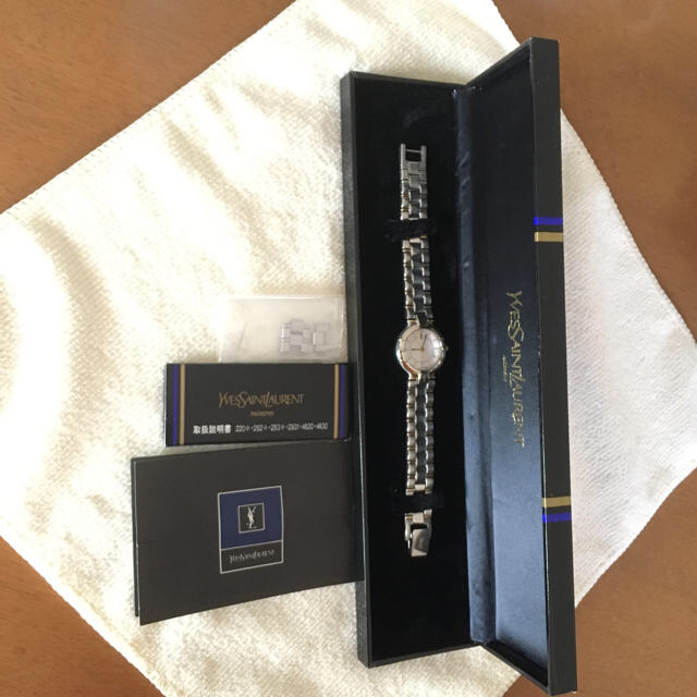 Yves Saint Laurent Beaute(イヴサンローランボーテ)の送料無料 イブ・サンローラン 時計 レディースのファッション小物(腕時計)の商品写真