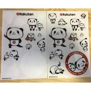 ラクテン(Rakuten)の楽天パンダシール(キャラクターグッズ)