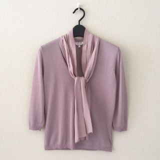 マックスマーラ(Max Mara)のMax Mara♡リボンタイニットソー(ニット/セーター)