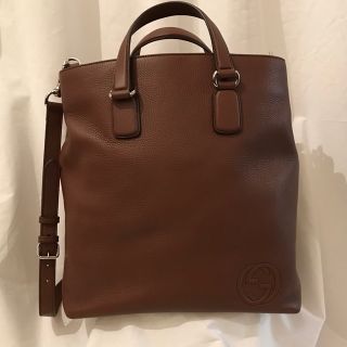 グッチ(Gucci)の定価約20万円！GUCCIのトートバッグ ビジネスバック レザーバッグ(トートバッグ)