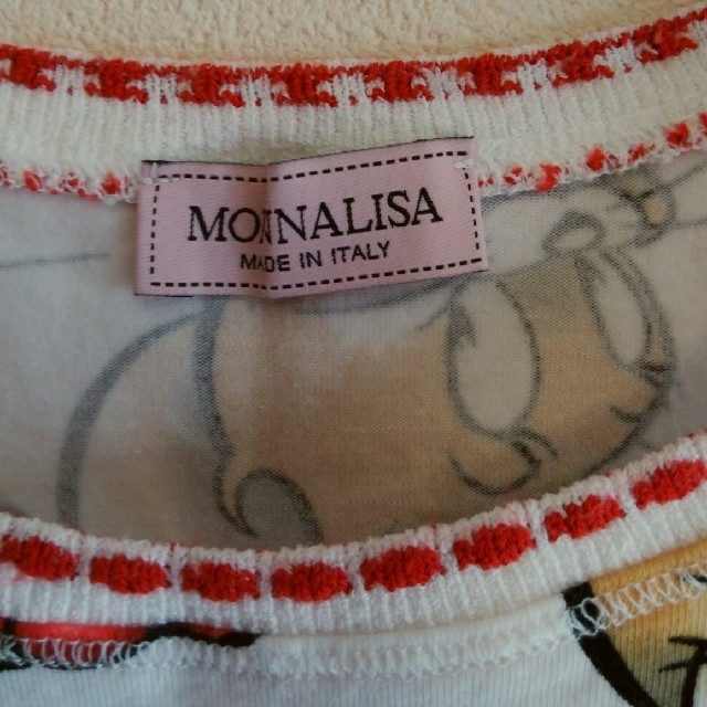 MONNALISA(モナリザ)の☆値下げしました☆モナリザ♡8a128㎝タンクトップ キッズ/ベビー/マタニティのキッズ服女の子用(90cm~)(Tシャツ/カットソー)の商品写真