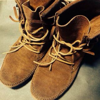 ミネトンカ(Minnetonka)のMINNETONKA フリンジブーツ(ブーツ)